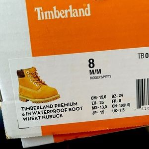Nubuck timberlands ( size 8)